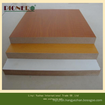 18mm Melamine Laminated MDF for Furniture Manufacture